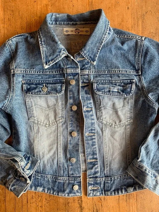 BMB Vintage Denim Jean Jacket - Picture 6 of 16